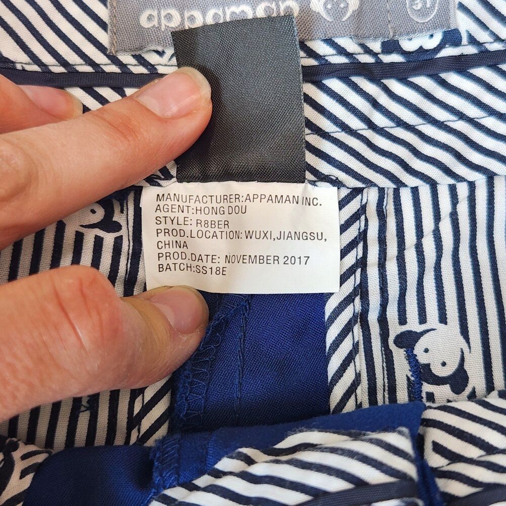 Appaman boys trouser shorts blue size 3T - Picture 3 of 8